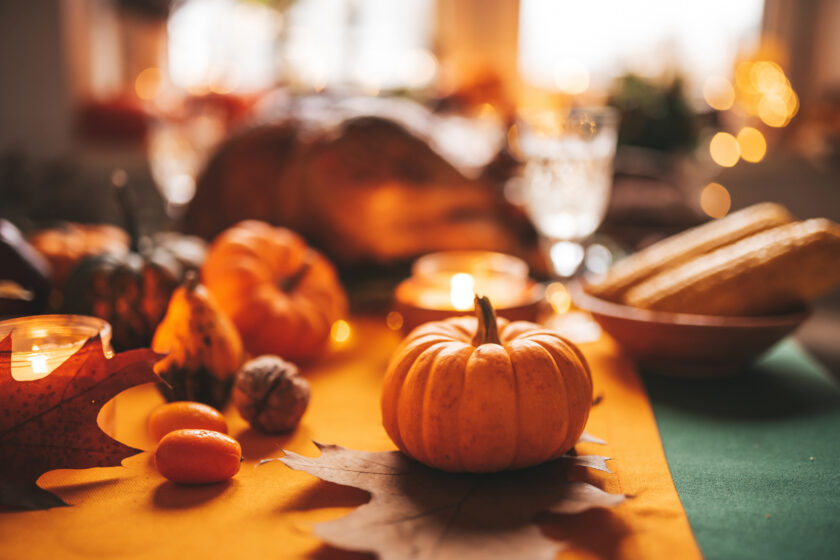 Kürbisse passen in die Herbst- und Wintersaison und sind als Dekoration nachhaltige und schöne Hingucker. Foto: iStock Olga Yefimova